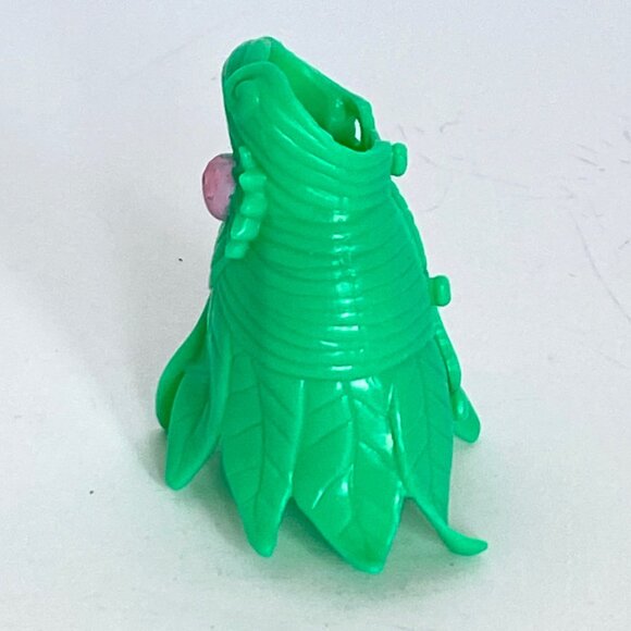 2011 Disney Fairies Tinkerbell Green Plastic Dress Tinks Pixie Sweets Cafe - Picture 5 of 6